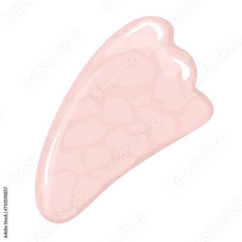 Accessory for gua sha massage.