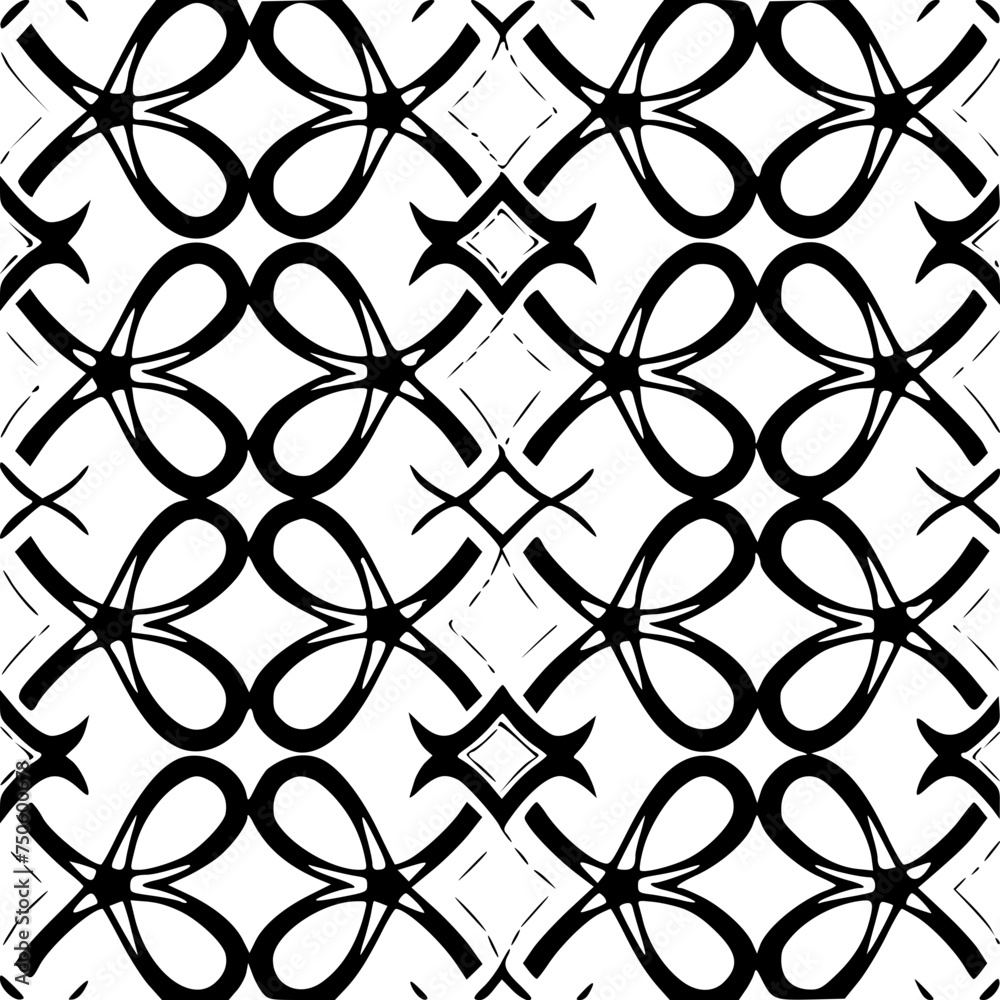 Fototapeta premium Floral Line Art, Botanical Leaves, Abstract background, Geometric Lines, Animal Print Lines, Mandala Patterns, Ethnic Tribal Lines, Nautical Stripes, Art Deco Lines, Abstract Swirls, Doodle Sketch, Wa