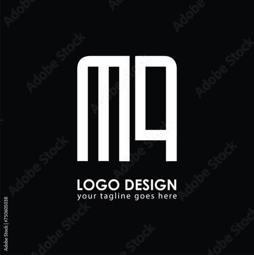 MQ MQ Logo Design  Creative Minimal Letter MQ MQ Monogram