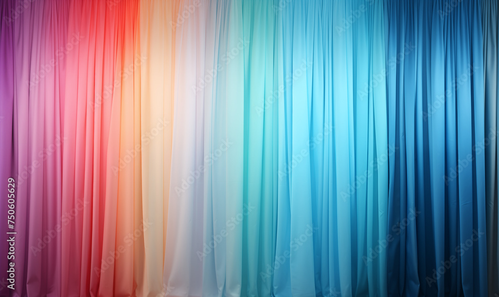 gradient rainbow color curtain backdrop photo background