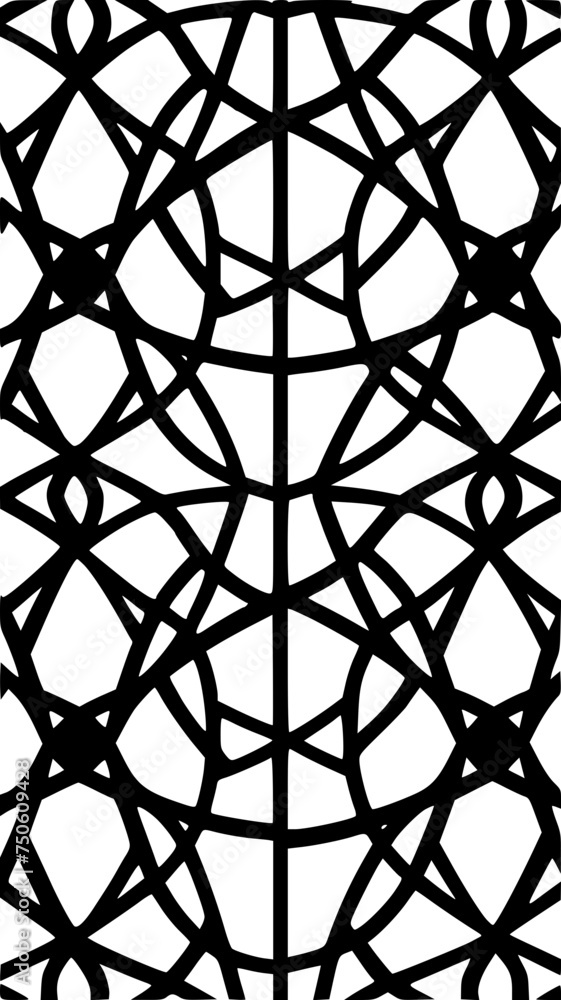 Naklejka premium Floral Line Art, Tribal Aztec Lines, Botanical Leaves, Abstract Waves, Geometric Lines, Animal Print Lines, Boho Feathers, Mandala Patterns, Ethnic Tribal Lines, Henna Mehndi Design, Nautical Stripes,