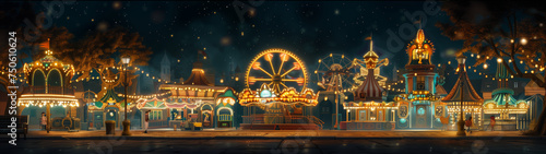 Animated Night: A Pioneer’s Vision of a Carnival