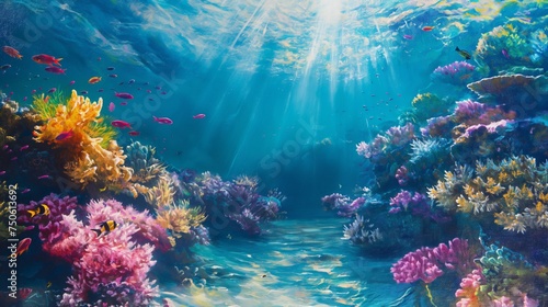 Reef Symphony Beneath the Ocean s Canvas
