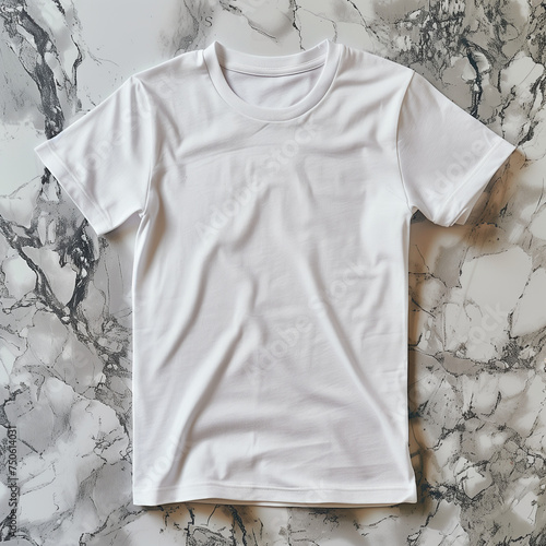 A white t-shirt with no design on it © Visual Sensation