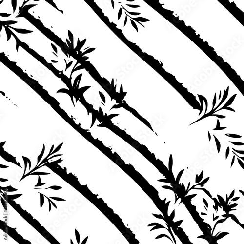 Fototapeta Naklejka Na Ścianę i Meble -  Floral Line Art, Tribal Aztec Lines, Botanical Leaves, Abstract Waves, Geometric Lines, Animal Print Lines, Boho Feathers, Mandala Patterns, Ethnic Tribal Lines, Henna Mehndi Design, Nautical Stripes,