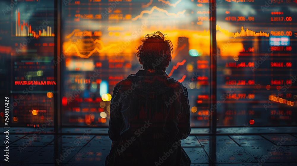Stock Market Trading: Background Concept Stock Market Trading: Background Concept