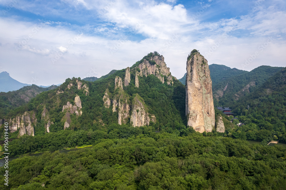 Aerial Photography of Xiandu Scenic Area