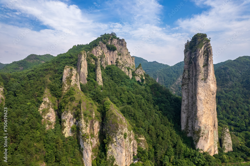 Aerial Photography of Xiandu Scenic Area