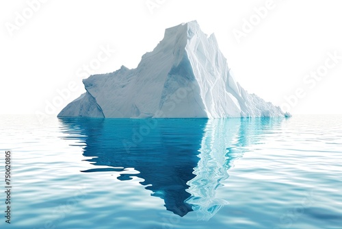 iceberg in blue water © linen