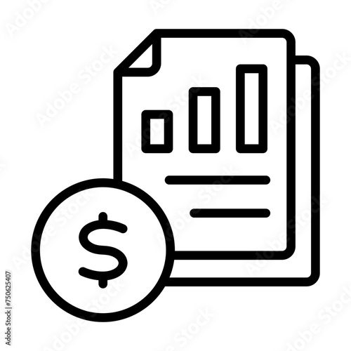 Financial Statement Icon