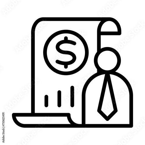 Financial Advisor Icon