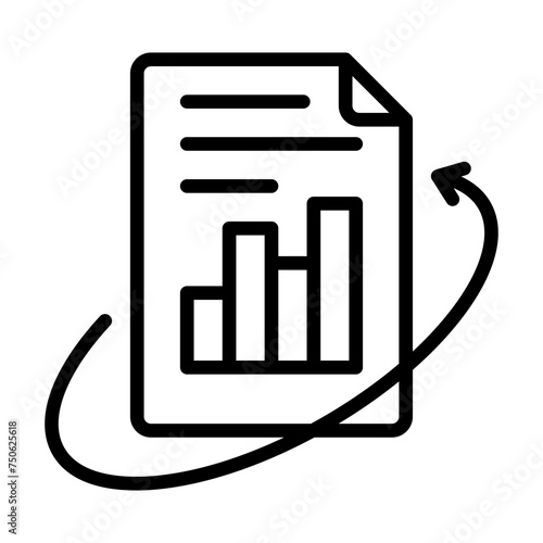 Financial Modeling Icon