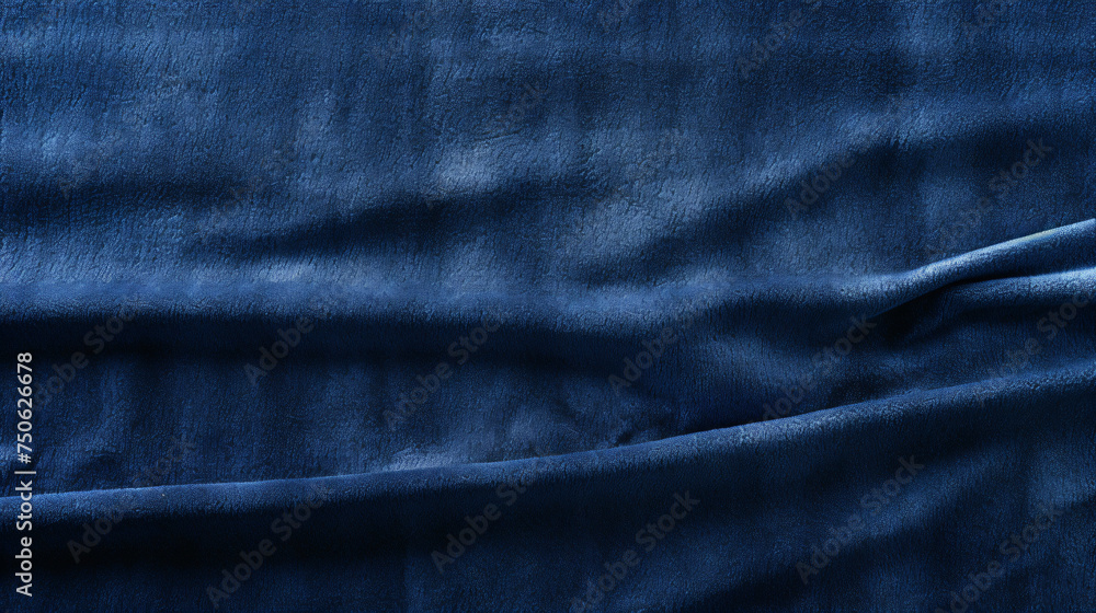 Blue micro fiber texture denim