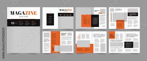 Magazine Layout Template