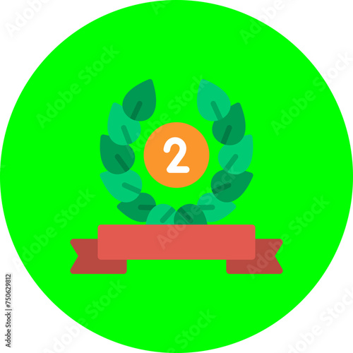 Reward Flat Circle Icon