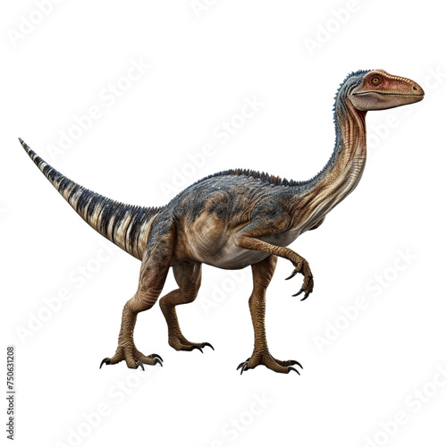 tyrannosaurus rex isolated on white