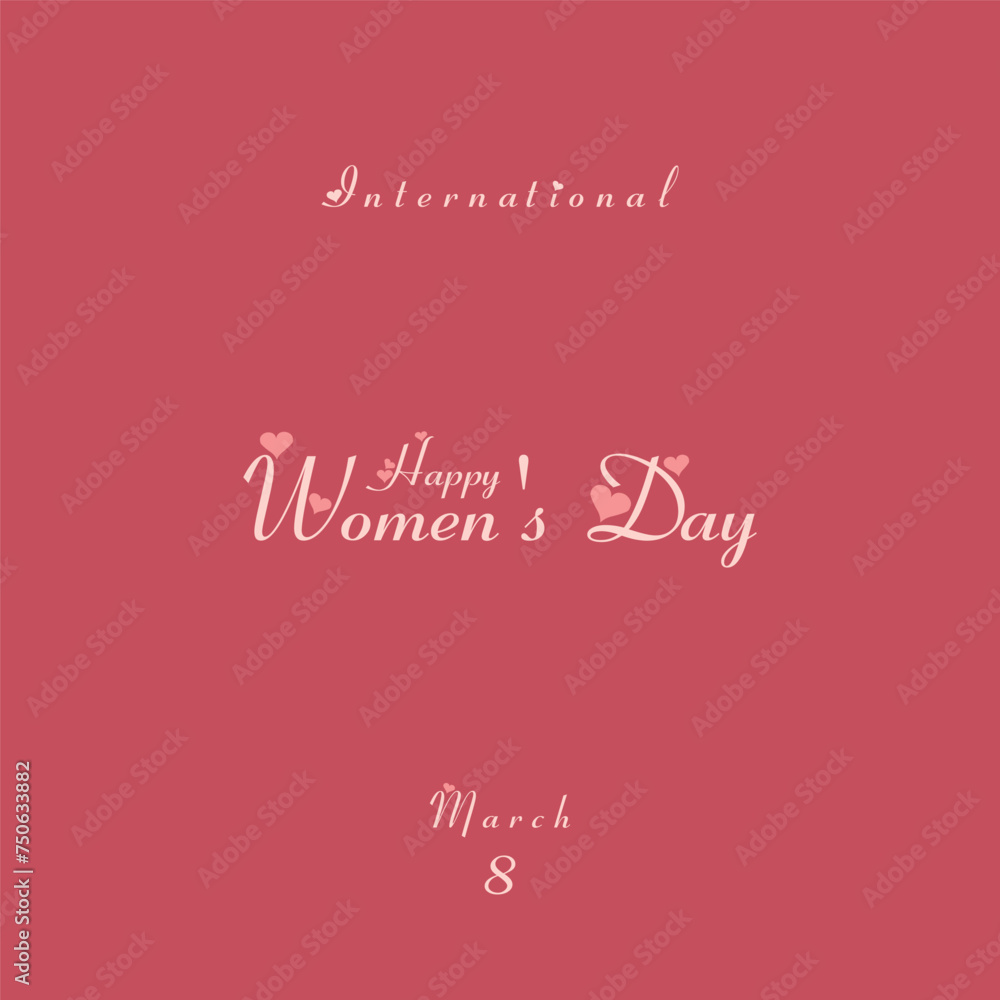 International Women's Day card