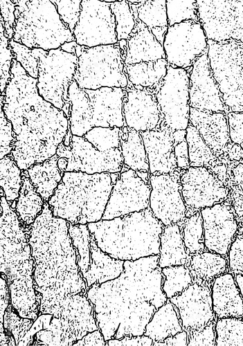 Vektor Hintergrund Grunge Risse Textur - Steine - Leder Design Element Vorlage - Ebene
