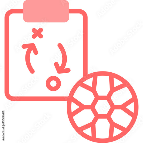 Strategy Line Fill Icon