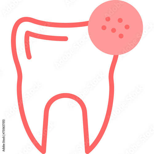 Bactria Line Fill Icon