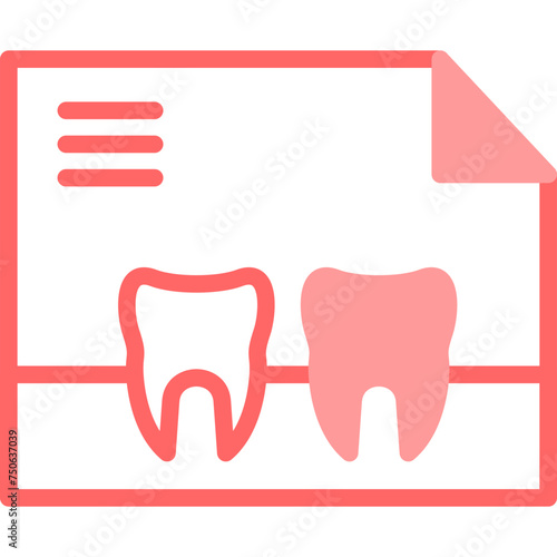 X Ray Line Fill Icon