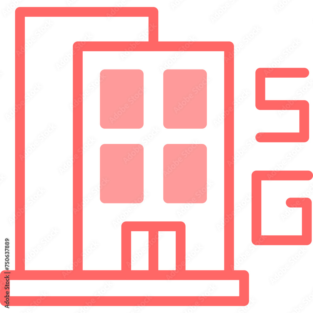 5G-7 Line Fill Icon 5G-7 Line Fill Icon