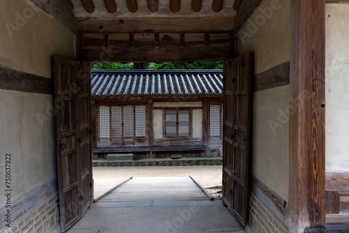 front door of an old house © sangwon