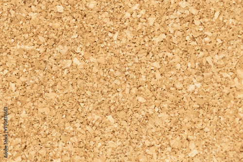 Closed up of brown cork board texture background (Vector). Use for decoration, backdrop with copy space