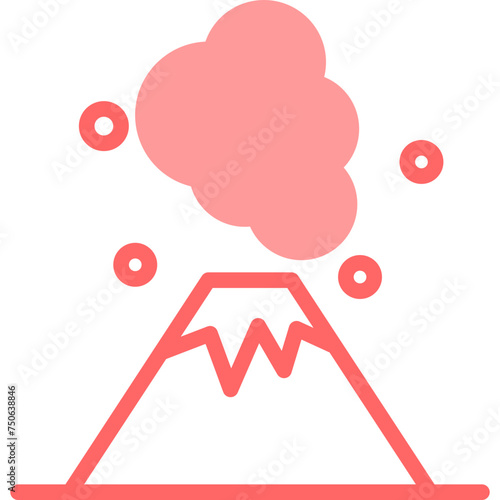 Eruption Line Fill Icon