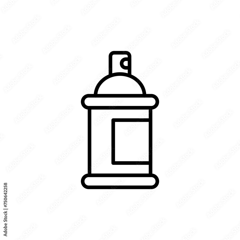 Spray bottle outline icons, minimalist vector illustration ,simple transparent graphic element .Isolated on white background Spray bottle outline icons, minimalist vector illustration ,simple transparent graphic element .Isolated on white background