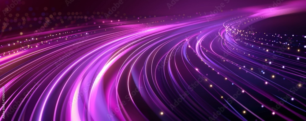 KScurved beam in the style of neon purple five lines. KScurved beam in the style of neon purple five lines.