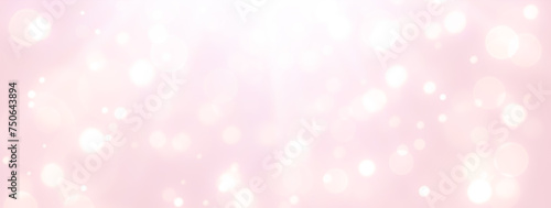 pink background with bokeh