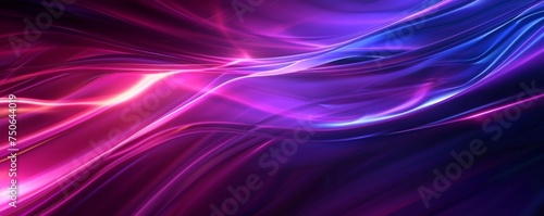 KScurved beam in the style of neon purple five lines.