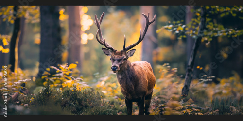 deer in the forest © Denis