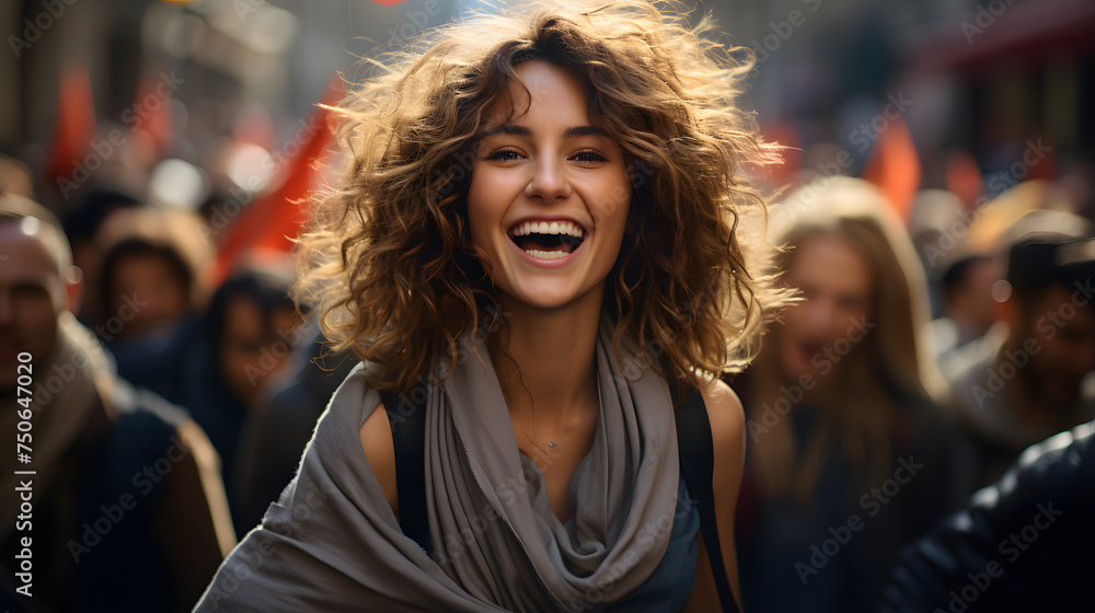 Graceful Individual in Quintessentially French Setting, Radiating Sophistication and Charm with a Gracious Smile Graceful Individual in Quintessentially French Setting, Radiating Sophistication and Charm with a Gracious Smile
