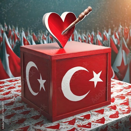 Turkiye election background photo