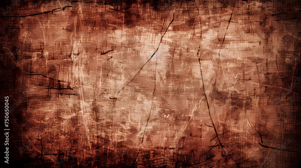 Aged Cracked Brown Texture of an Old Rustic Background Aged Cracked Brown Texture of an Old Rustic Background