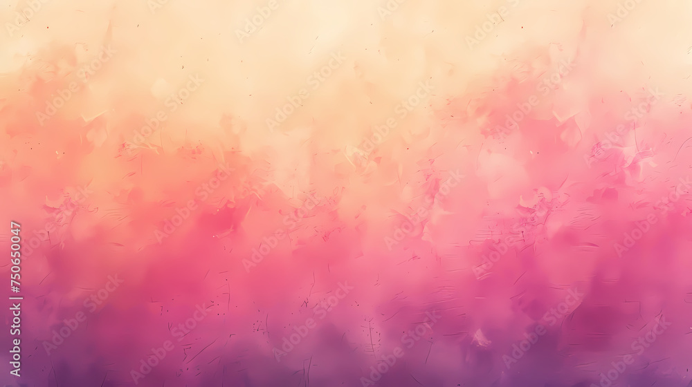 Fototapeta premium Abstract Pink and Orange Watercolor Background