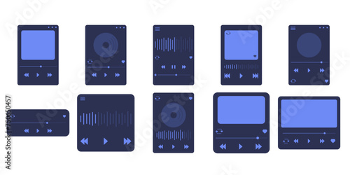 Music Player UI Set