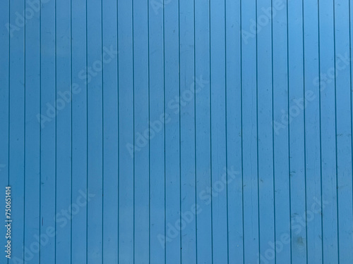 dyed blue color wood planks texture, background. house exterior decoration