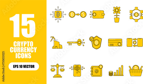 Cryptocurrency Icon Collection
