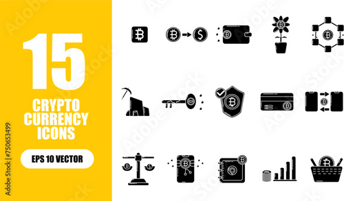 Cryptocurrency Icon Collection