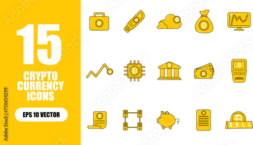 Cryptocurrency Icon Collection