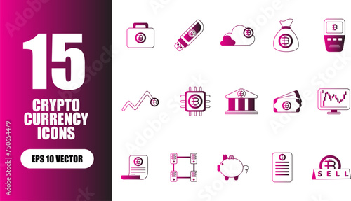 Cryptocurrency Icon Collection