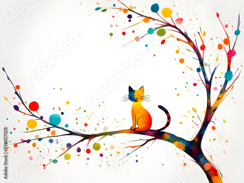 The Cat on the Branch