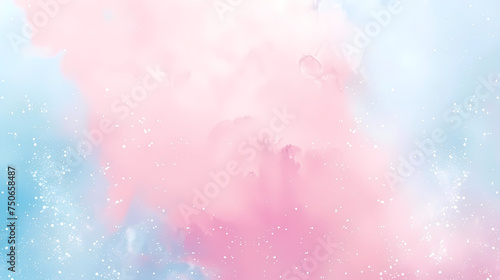 Pastel Pink and Blue Watercolor Texture Background © Artistic Visions