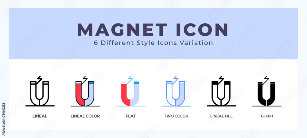 Magnet symbol. logo. icon vector illustration. Magnet symbol. logo. icon vector illustration.