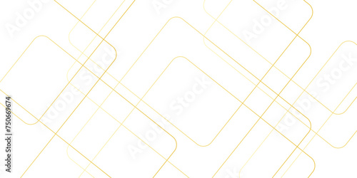 Abstract seamless random geometric golden square lines pattern on a transparent background design. abstract background with luxury gold geometric random chaotic lines. squares and triangle line.