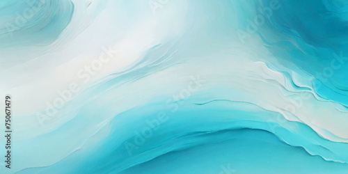 Abstract watercolor soft blue print sea water ocean background. Soft blue sea watercolor liquid fluid texture background.