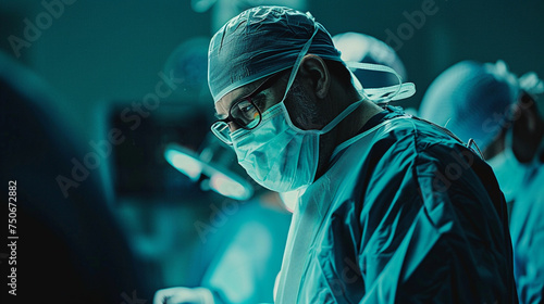 A surgeon successfully performing a complex procedure, achieving optimal outcomes and restoring hope for their patient's future — caring and love, mercy and kindness, happiness and